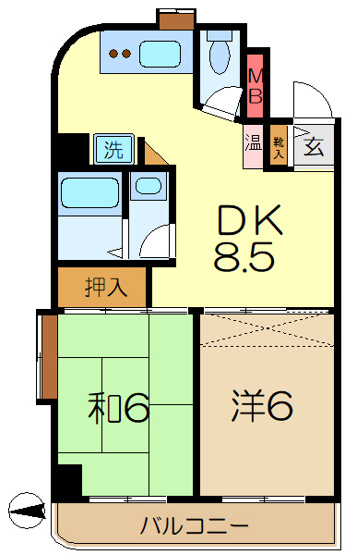 【間取り】 | ホワイトキャッスル上大岡