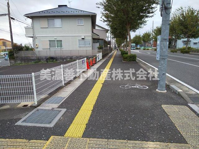 ６０１９０　岐阜市鷺山土地の前面道路含む現地写真