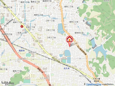 【地図】 | 北久米荘・