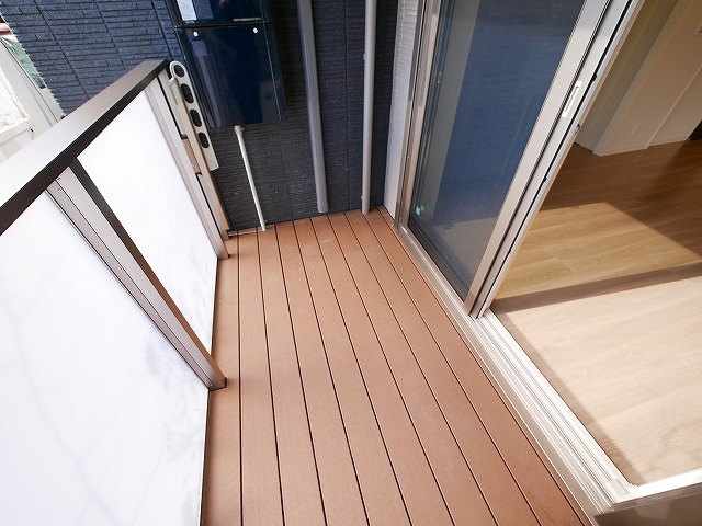 シャーメゾン　杉ケ町のバルコニー|開放的で明るい空間を演出してくれるバルコニーです