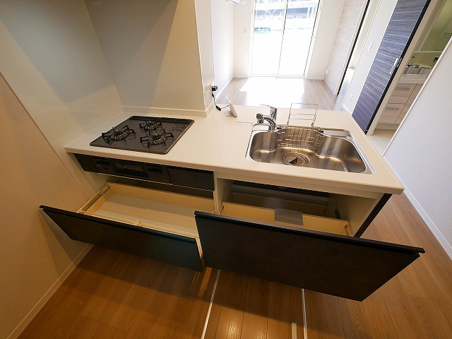 シャーメゾン　杉ケ町のキッチン|キッチンでお料理をお楽しみください