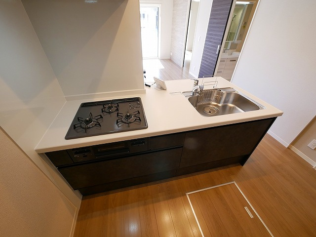 シャーメゾン　杉ケ町のキッチン|キッチンでお料理をお楽しみください