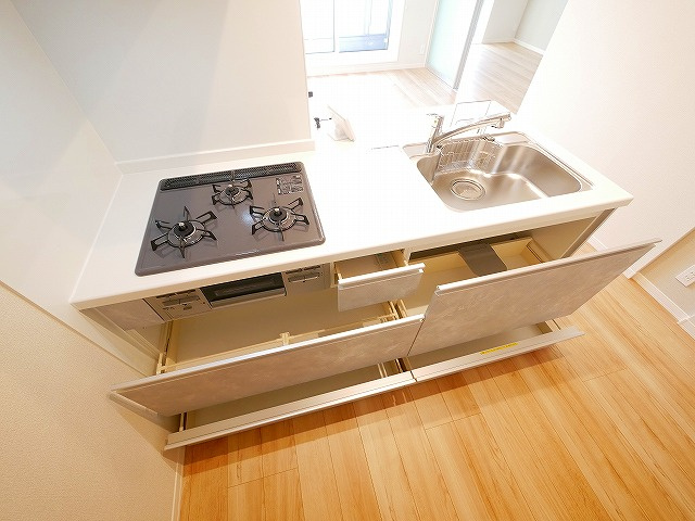 シャーメゾン　杉ケ町のキッチン|お料理しやすいキッチンです