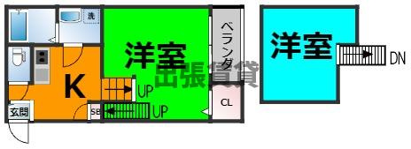仲介手数料0円！ハーモニーテラス大杉町Ⅲの間取り