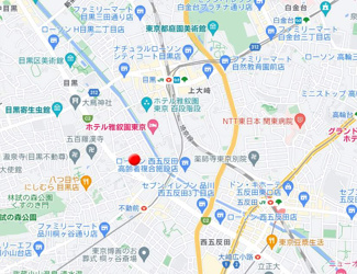 【地図】 | ALERO下目黒