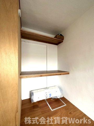 ハコニスアパートメントAの収納|たっぷりとした収納スペースです