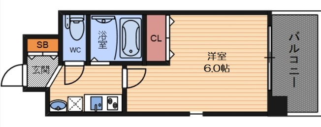 【間取り】 | レオンコンフォート新梅田Ⅱ