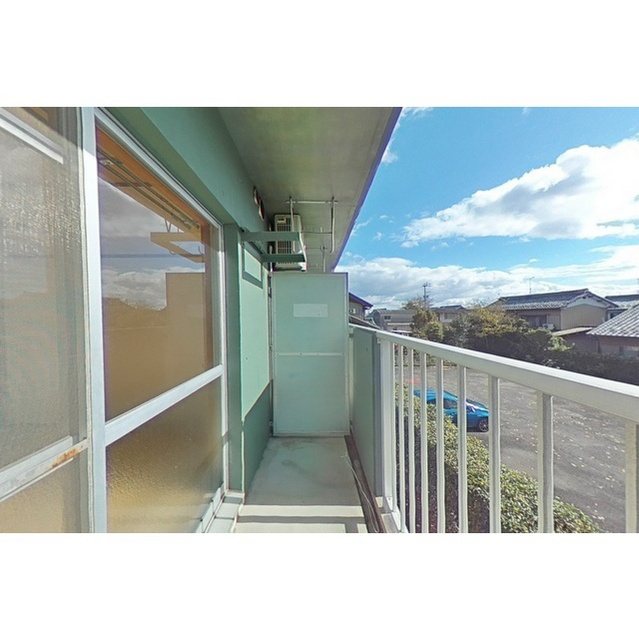 コーポＦＵＫＵＳＩＭＡのバルコニー