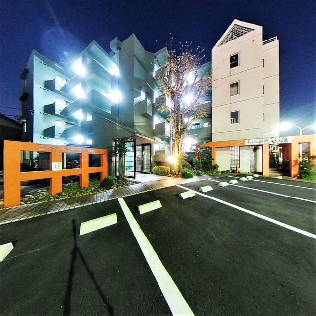 コーポＦＵＫＵＳＩＭＡの外観|外観（夜）