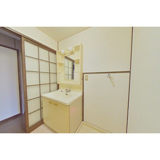 コーポＦＵＫＵＳＩＭＡの洗面所