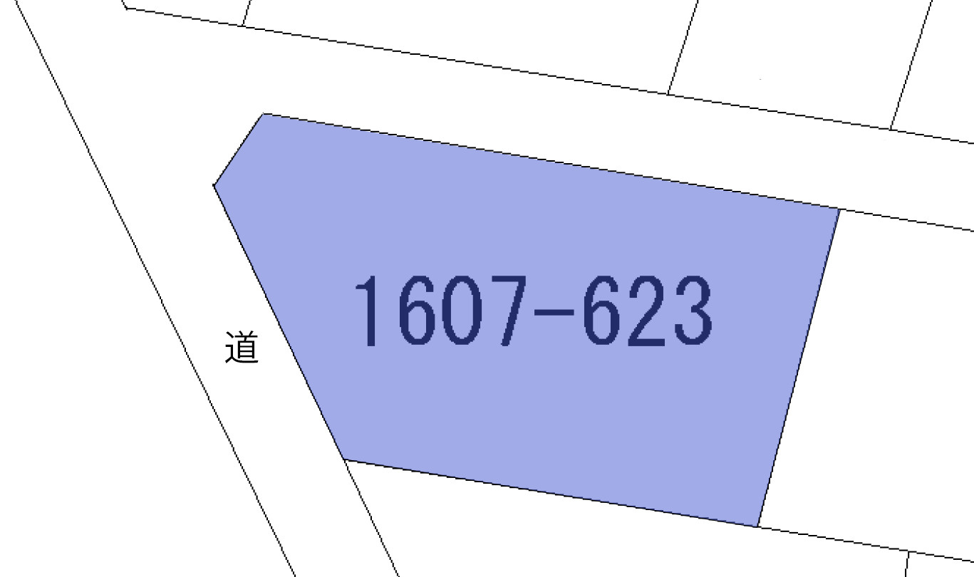 ブランニュー北軽井沢①の土地図