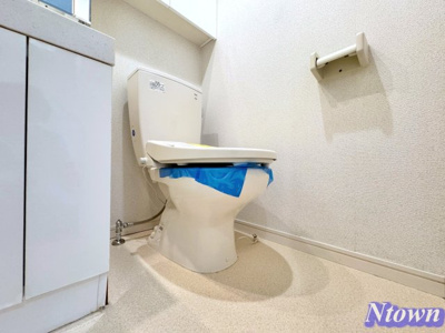 【トイレ】 | 寿キャッスル栄生 | 清潔感のあるトイレです