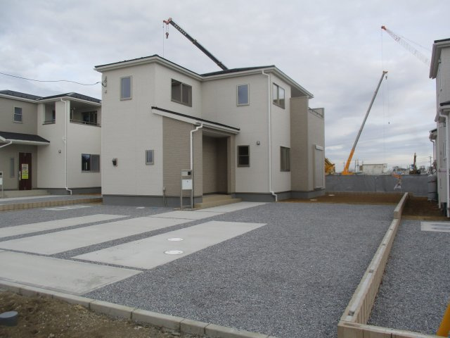 リーブルガーデン．Ｓ　羽生桑崎の外観|８号棟現地外観（2023年12月19日）撮影