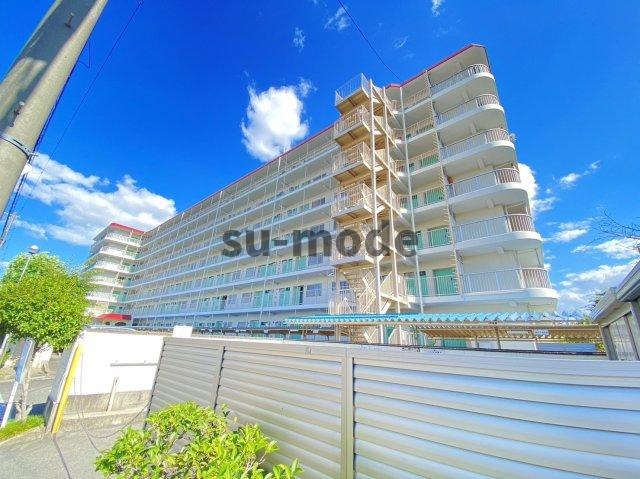 第２茨木ビューハイツ7号棟の外観