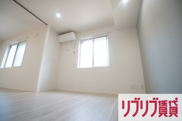 D-room弁天３丁目　A棟の寝室