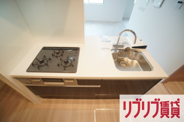 D-room弁天３丁目　A棟のキッチン