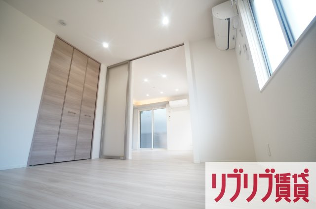 D-room弁天３丁目　A棟の寝室