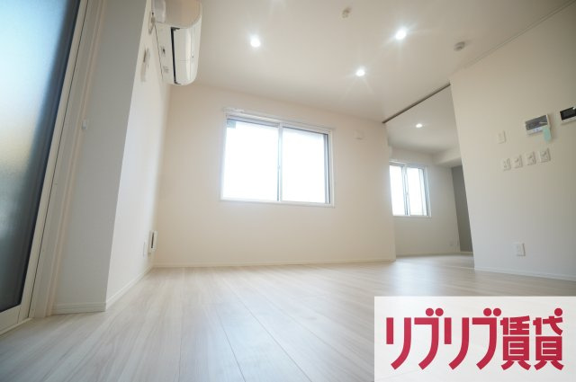D-room弁天３丁目　A棟の居間・リビング
