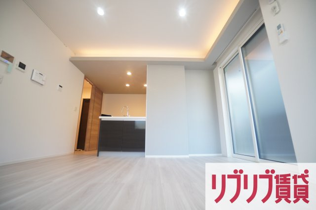 D-room弁天３丁目　A棟の居間・リビング