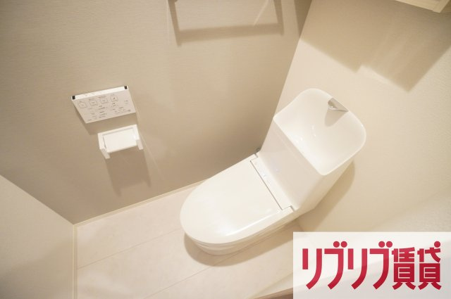 D-room弁天３丁目　A棟のトイレ