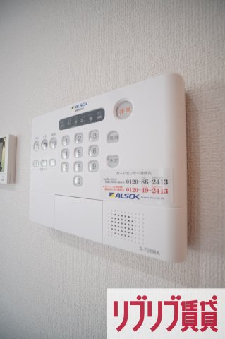 D-room弁天３丁目　A棟のセキュリティ