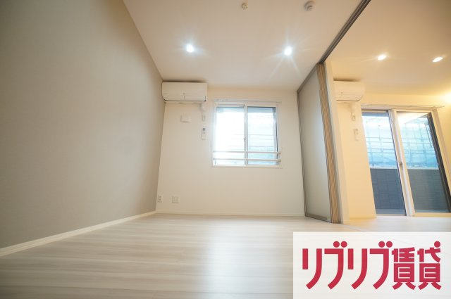 D-room弁天３丁目　A棟の寝室