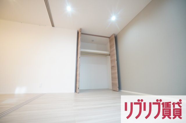 D-room弁天３丁目　A棟の寝室
