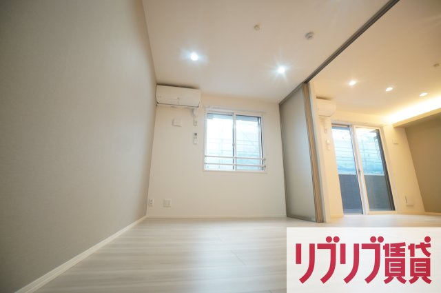 D-room弁天３丁目　A棟の寝室
