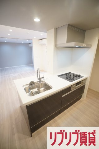 D-room弁天３丁目　A棟のキッチン