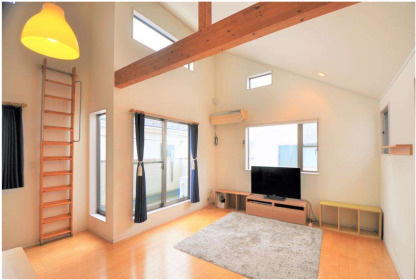 【内装】 | 階段の昇り降りせずに家事が完結する2階水廻り集中設計！
家事時短に繋がる動線良好な間取りプラン♪