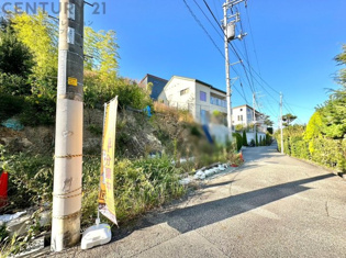 宝塚市雲雀丘1丁目売り土地の外観