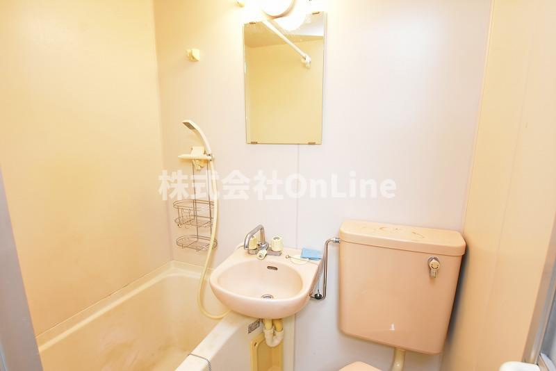 八尾市東山本町５丁目のアパートの洗面所