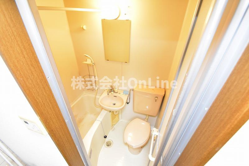 八尾市東山本町５丁目のアパートの浴室