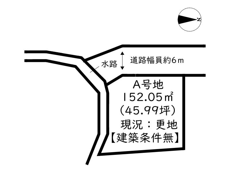 勝原区宮田2期／9区画の土地図