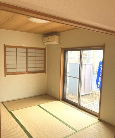 月々6万円台～　中古戸建　桶川市坂田西　の和室|リビングと続き間の和室約6帖！