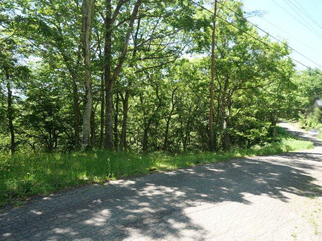 ひるがの高原リゾート翠峯苑①の前面道路含む現地写真