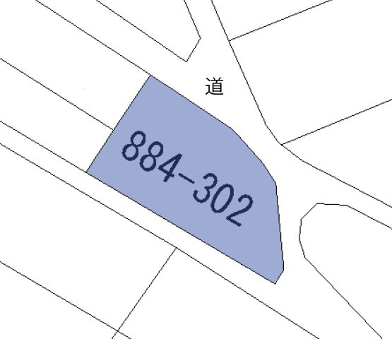 荘川ビレッジ①の土地図