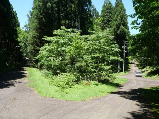 荘川ビレッジ①の前面道路含む現地写真