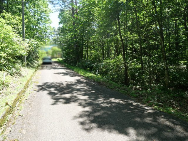 荘川ビレッジ②の前面道路含む現地写真