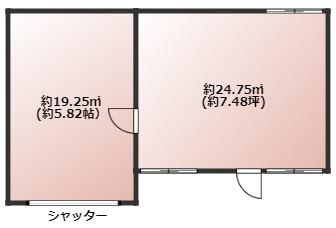 【間取り】 | 中貸倉庫
