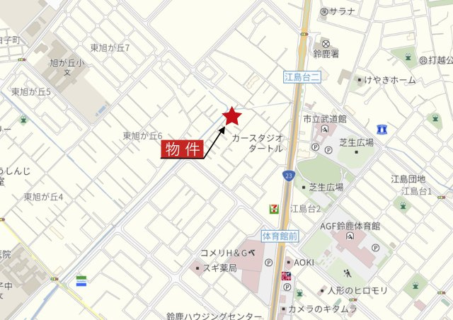 【地図】 | 鈴鹿市江島町 | 広域Map