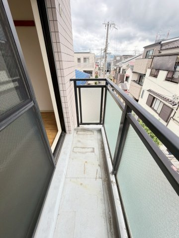エスポワール中内のバルコニー