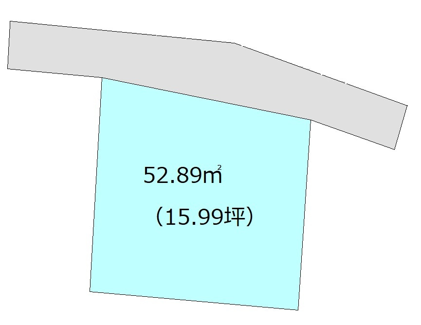高知市石立町　土地の土地図
