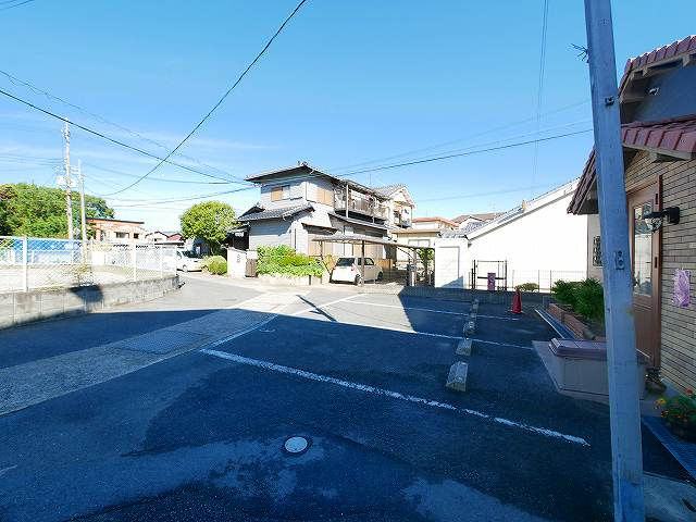 川嶋店舗の駐車場