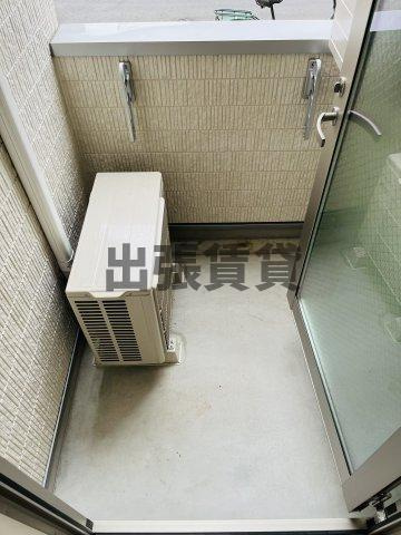 仲介手数料0円！ハーモニーテラス平安通のバルコニー