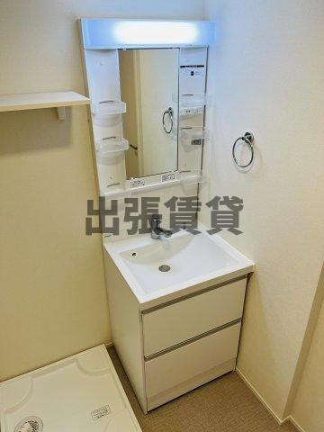 仲介手数料0円！ハーモニーテラス平安通の洗面所