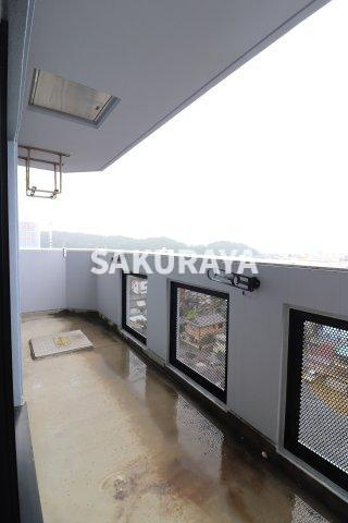 ラフェスタ足利大町のバルコニー|2023年撮影。現況と異なる場合がございます。