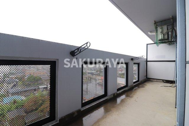 ラフェスタ足利大町のバルコニー|2023年撮影。現況と異なる場合がございます。