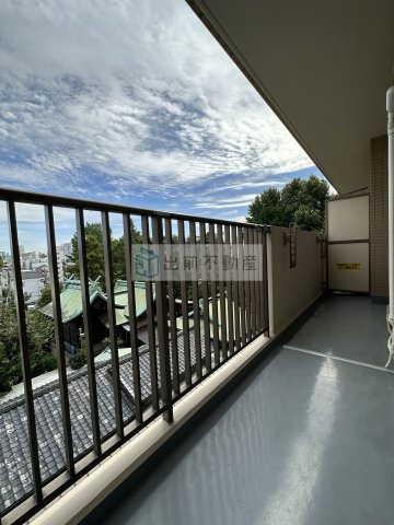 板橋区板橋２丁目の賃貸マンションのバルコニー
