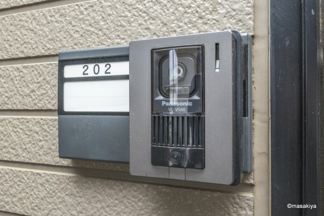 セジュール神橋のエントランス